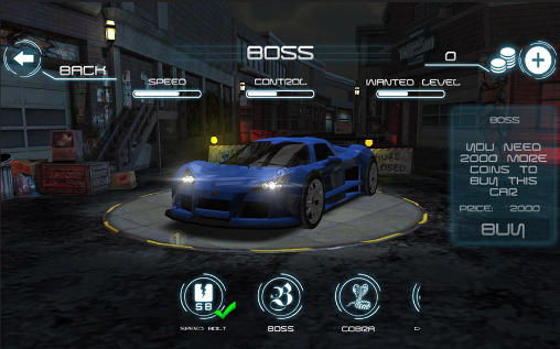 Screenshots of the Mafia Racing 3D for Android tablet, phone.