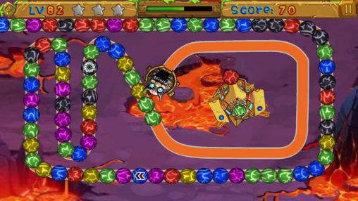 Screenshots of the Marble blast for Android tablet, phone.