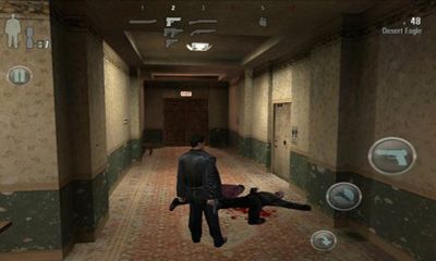 Screenshots of the Max Payne Mobile for Android tablet, phone.