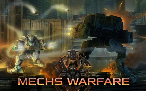 Screenshots of the Mechs warfare for Android tablet, phone.