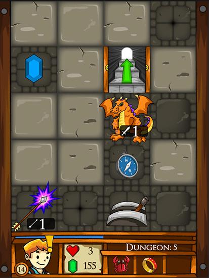 Screenshots of the Memory quest: Dungeon adventure for Android tablet, phone.