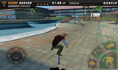 Screenshots of the Mike V: Skateboard Party HD for Android tablet, phone.