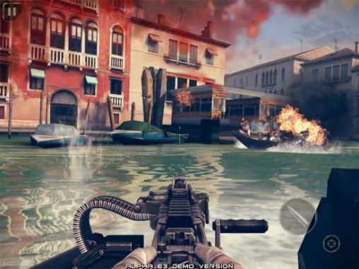 Screenshots of the Modern combat 5: Blackout for Android tablet, phone.