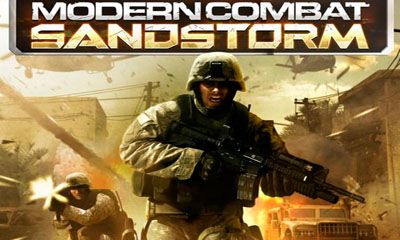 Screenshots of the Modern Combat: Sandstorm for Android tablet, phone.