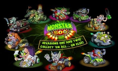 Screenshots of the Monster 500 for Android tablet, phone.