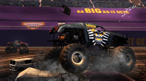 Screenshots of the Monster jam for Android tablet, phone.