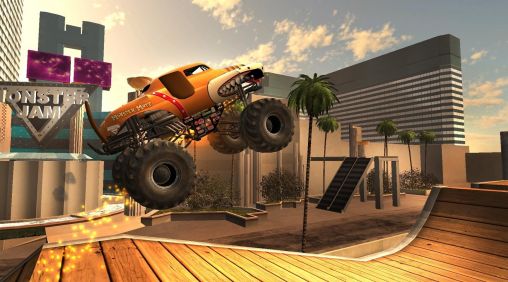 Screenshots of the Monster jam for Android tablet, phone.