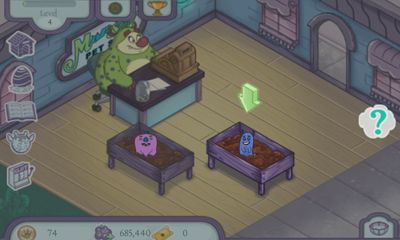 Screenshots of the Monster Pet Shop for Android tablet, phone.