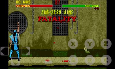 Screenshots of the Mortal Combat 2 for Android tablet, phone.