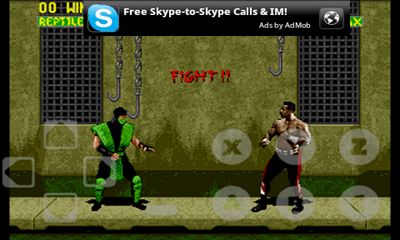 Screenshots of the Mortal Combat 2 for Android tablet, phone.
