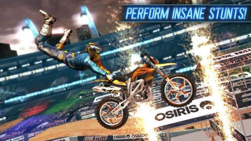 Screenshots of the Motocross meltdown for Android tablet, phone.