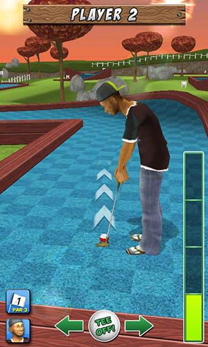 Screenshots of the My golf 3D for Android tablet, phone.
