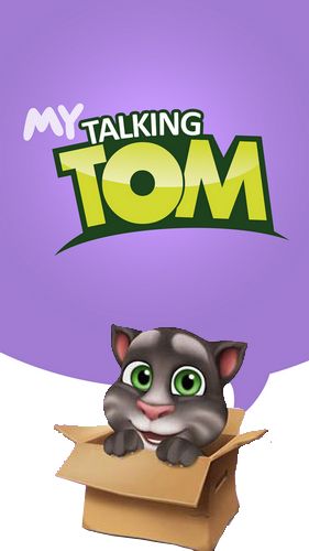 Screenshots of the My talking Tom for Android tablet, phone.
