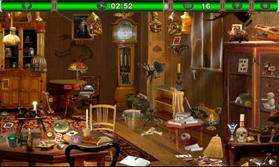 Screenshots of the Mysteryville for Android tablet, phone.