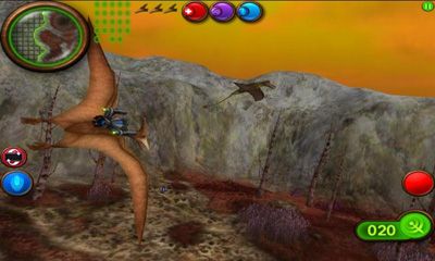 Screenshots of the Nanosaur 2. Hatchling for Android tablet, phone.