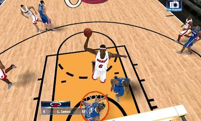 Screenshots of the Nba 2k13 for Android tablet, phone.