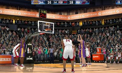Screenshots of the Nba 2k13 for Android tablet, phone.