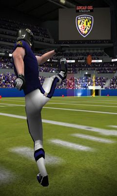 Screenshots of the NFL Kicker! for Android tablet, phone.