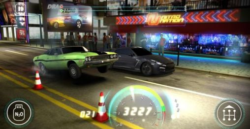 Screenshots of the Nitro nation for Android tablet, phone.