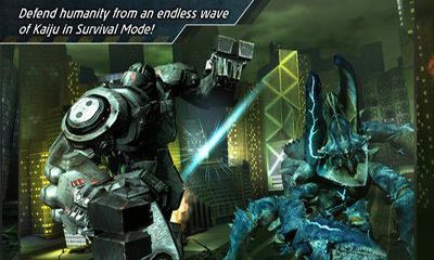 Screenshots of the Pacific Rim for Android tablet, phone.