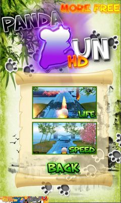 Free Games  Android Tablet on Panda Run Hd   Android Game Screenshots  Gameplay Panda Run Hd