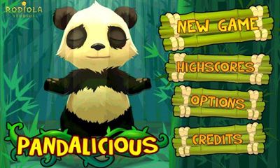 Screenshots of the Pandalicious for Android tablet, phone.