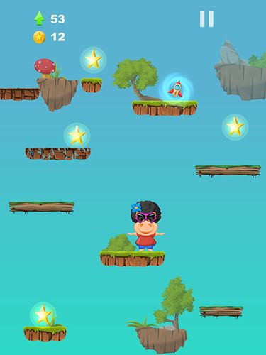 Screenshots of the Perry pig: Jump for Android tablet, phone.