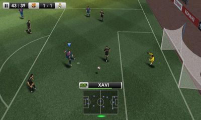 Screenshots of the PES 2012 Pro Evolution Soccer for Android tablet, phone.