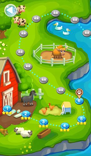 Screenshots of the Pet story for Android tablet, phone.