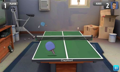 Screenshots of the Ping pong masters for Android tablet, phone.