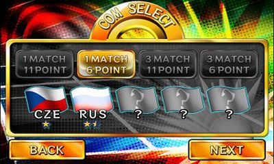 Screenshots of the Ping Pong WORLD CHAMP for Android tablet, phone.