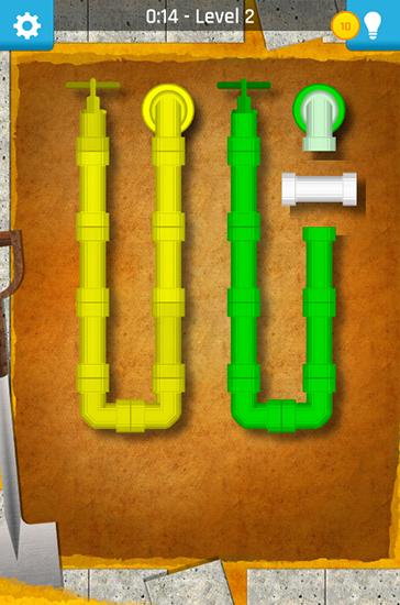 Screenshots of the Pipe twister: Best pipe puzzle for Android tablet, phone.