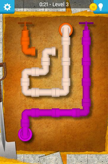 Screenshots of the Pipe twister: Best pipe puzzle for Android tablet, phone.