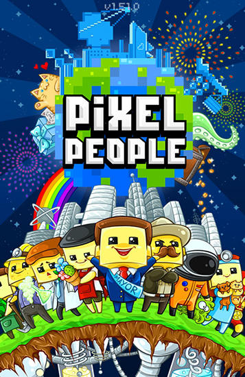 Screenshots of the Pixel people for Android tablet, phone.