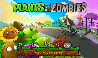Screenshots of the Plants vs Zombie for Android tablet, phone.