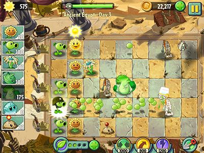 Screenshots of the Plants vs. zombies 2: it's about time for Android tablet, phone.