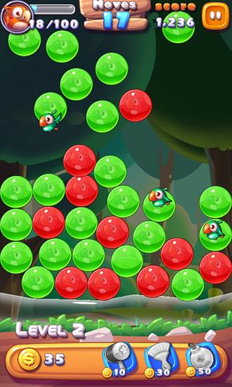 Screenshots of the Pop bird for Android tablet, phone.