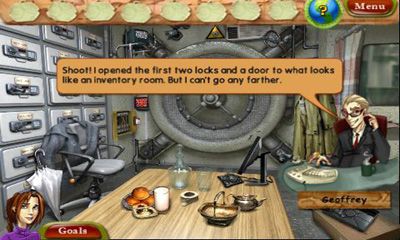 Screenshots of the Natalie Brooks: The Treasures of the Lost Kingdom for Android tablet, phone.