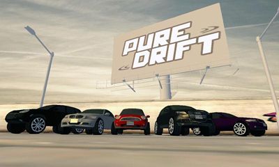 Screenshots of the Pure Drift for Android tablet, phone.