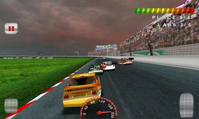 Screenshots of the Race 2 for Android tablet, phone.