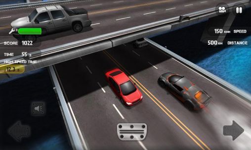 Screenshots of the Race the traffic for Android tablet, phone.