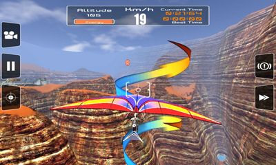 Screenshots of the Racing Glider for Android tablet, phone.