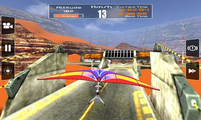 Screenshots of the Racing Glider for Android tablet, phone.