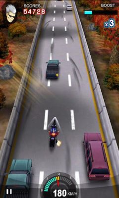 Screenshots of the Racing Moto for Android tablet, phone.
