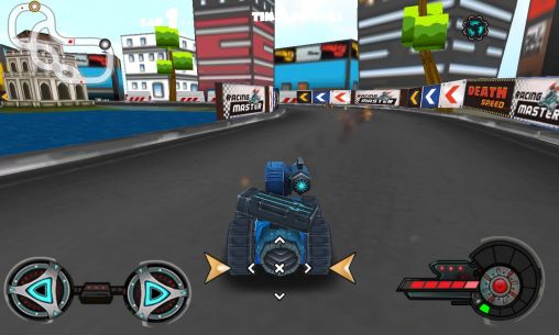 Screenshots of the Racing tank for Android tablet, phone.
