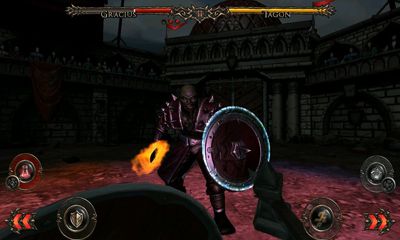 Screenshots of the Rage of the Gladiator for Android tablet, phone.