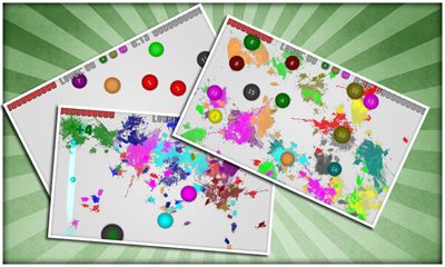 Screenshots of the Rainbow mini games for Android tablet, phone.