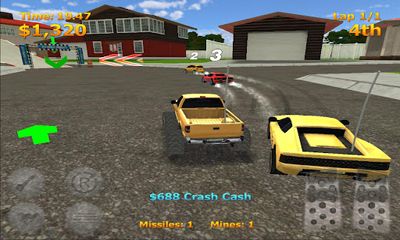 Screenshots of the RC Mini Racers for Android tablet, phone.