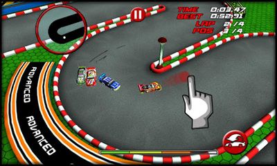 Screenshots of the RC Mini Racing for Android tablet, phone.