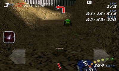Screenshots of the Re-Volt Classic for Android tablet, phone.